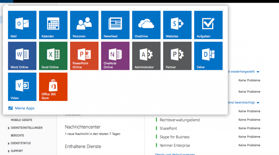 Office 365 primäre E-Mail Adresse ändern
