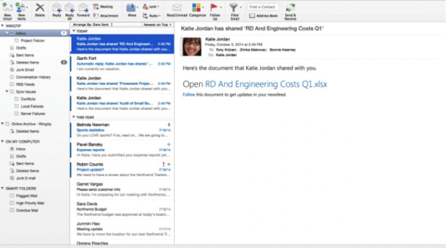 Das neue Outlook 2016 für den Mac im Quicktest