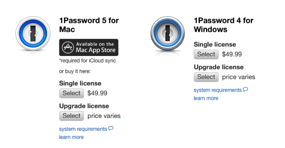 1Password Preisvergleich