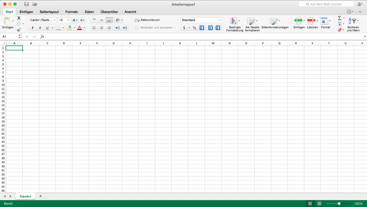 Office 2016 Excel